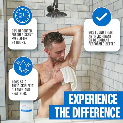 Image of Carpe Exfoliating Underarm Scrub with Odor Protection, Underarm Exfoliator to Improve Deodorant Performance - Energizing Minty Fresh Smell - Armpit Scrub for Women and Men