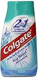 Colgate 2-in-1 Whitening Toothpaste Gel and Mouthwash, Icy Blast, 4.6 Oz