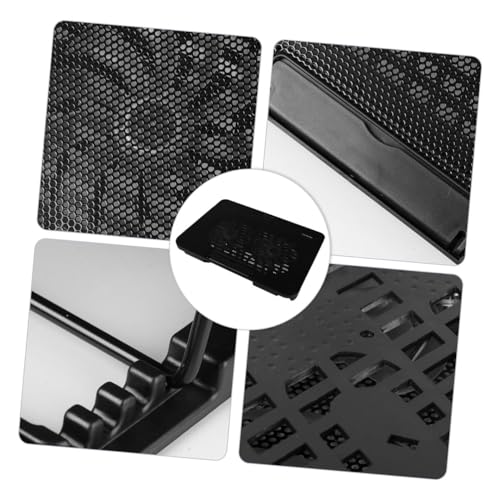 Base refrigeradora para laptop de ahorro energético, 14-15,6 pulgadas, con 2 ventiladores, enfriador para notebook miniatura 7
