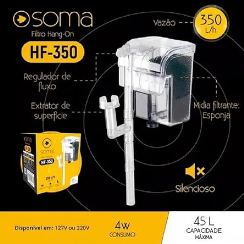 Filtro Externo Hang On Hf 350 350l/h 127v Soma