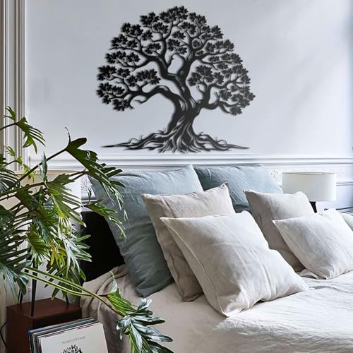 Vivazle Metal Tree of Life Wall Art, Metal Oversized...