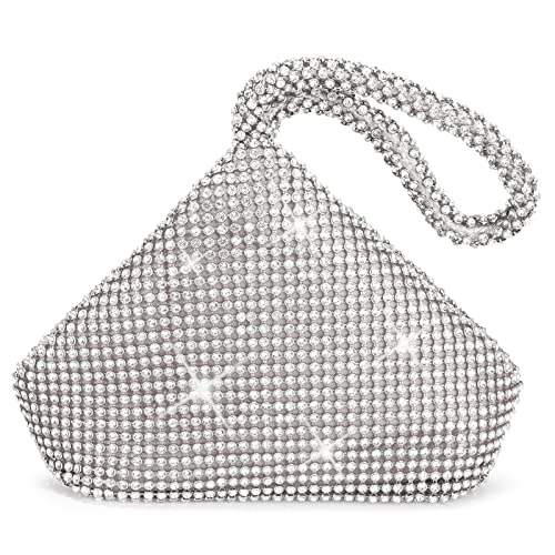 Sac de soirée unique JIAN YA NA avec fermoir strass pour femme