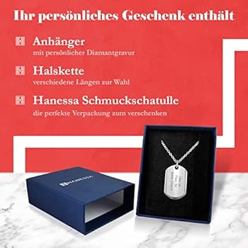 Hanessa Gepersonaliseerde ketting met gravure, roestvrij staal, 50 cm, met hanger, verschillende sterrenbeelden in zilvergoud, gepersonaliseerde halsketting voor mannen en vrouwen, gepersonaliseerde sieraden, Roestvrij staal, Geen edelsteen
