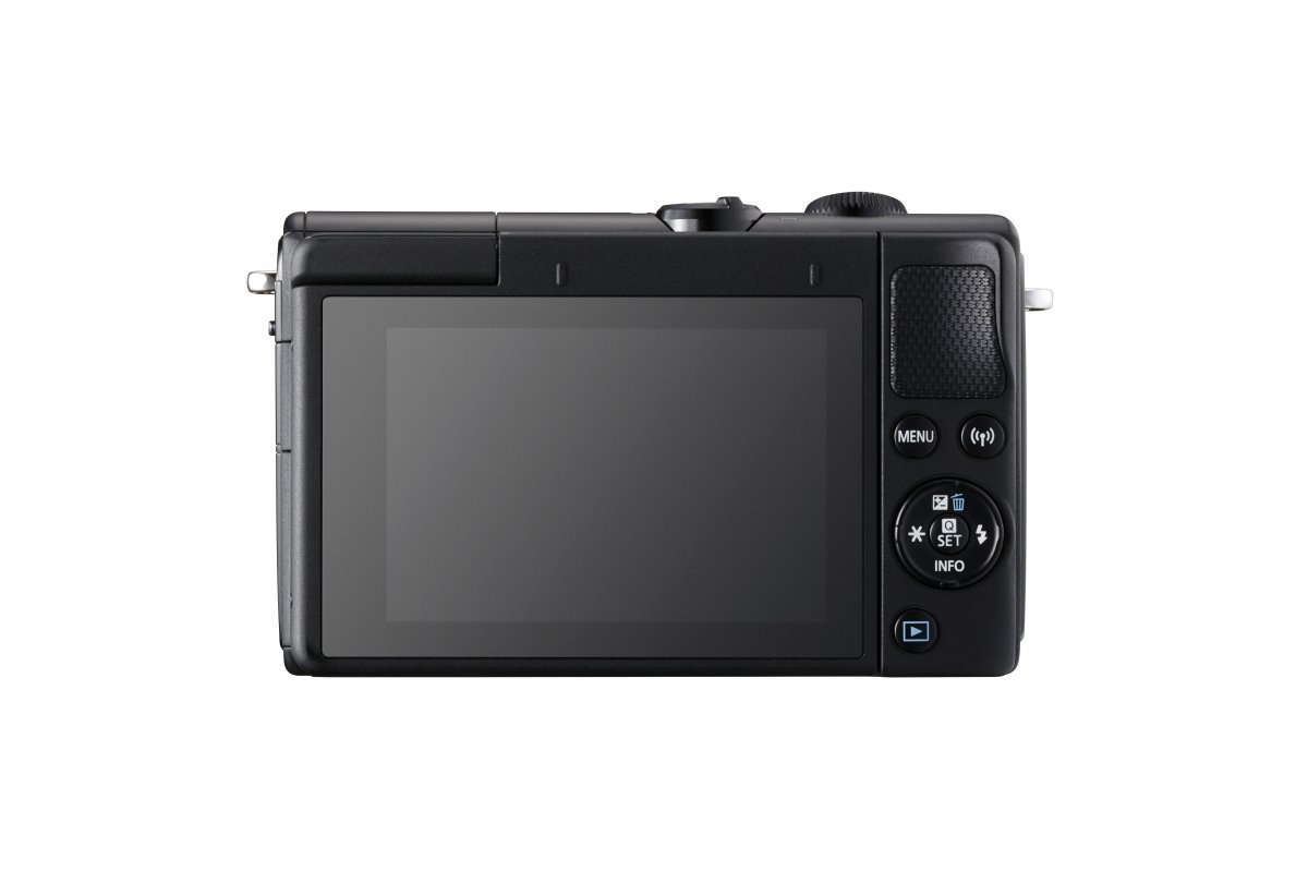 Canon EOS M100 Kit (EF-M15-45 IS STM) Mirrorless Camera, Black