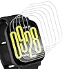 Bigqin 6 Piezas Protector de Pantalla Compatible con Xiaomi Redmi Watch 5 Active, HD Película Cristal Templado Compatible con Xiaomi Redmi Watch 5 Active, Anti-Arañazo