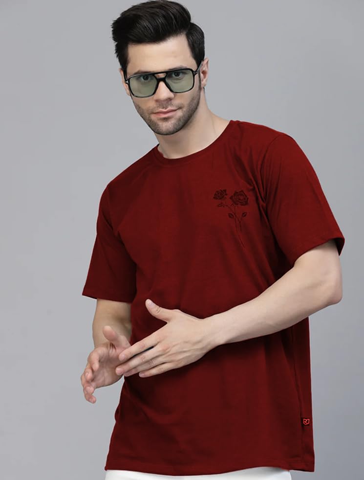 Image of Rigo Printed Oversized T-Shirts for Men | Drop Shoulder T-Shirt for Men