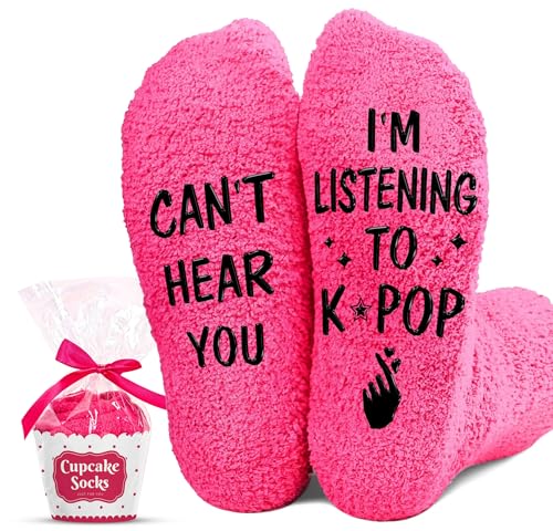 Kpop Merch - Unique Kpop Gifts for Teen Girl and Women - Korean Socks Gifts for Christmas Stocking Stuffers for Women Cute k-pop Stuff Korean Drama Gift for Teen Girl