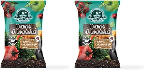 Il Paese Verde Humus Di Lombrico 7L - 18mq Fertilizzante Naturale e Organico Per Piante – Aumenta la Fertilità e Migliora la Struttura del tuo Terreno - Prodotto Consentito In Agricoltura Biologica