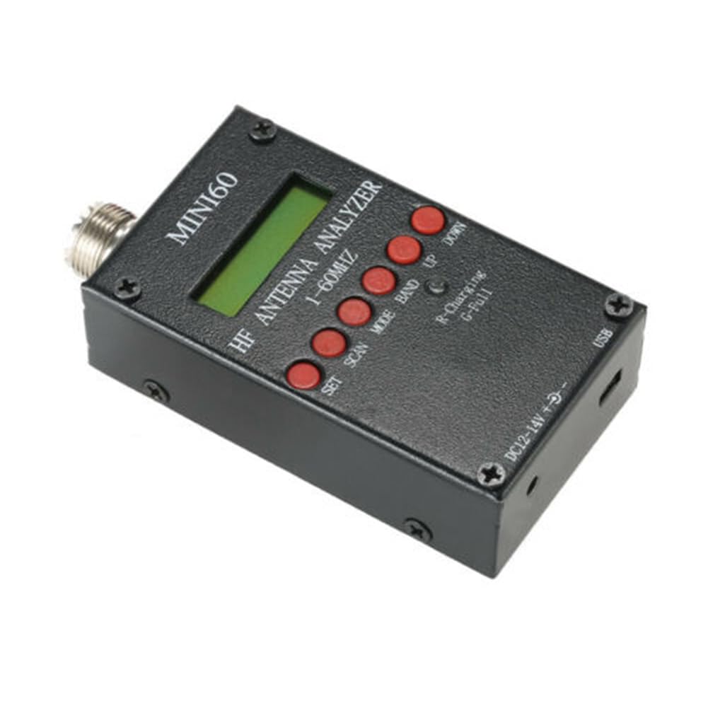 Antennenanalysator-Messgerät PC-Antennenanalysator-Messgerät-Kit Mini60 Sark100 1-60 MHz Hf Ant Swr mit Bt Android App PC-Software für Amateurfunk-Hobbisten