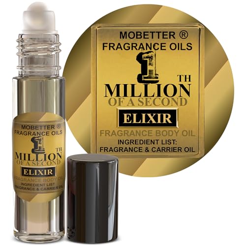 MOBETTER FRAGRANCE OILS 1 Millionth of a Second Elixir Men Cologne Body Oil