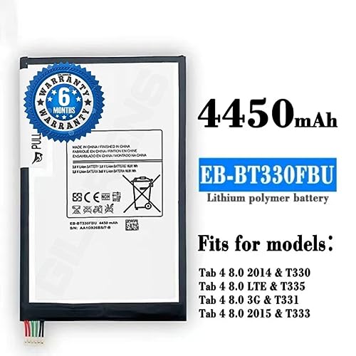 Image of Original Eb-Bt330Fbu Battery For Samsung Galaxy Tab 4 8.0 T330 T331 T331C T335 Sm-T330 Sm-T331 Sm-T335 Battery With 6 Month Warranty** (F000234)