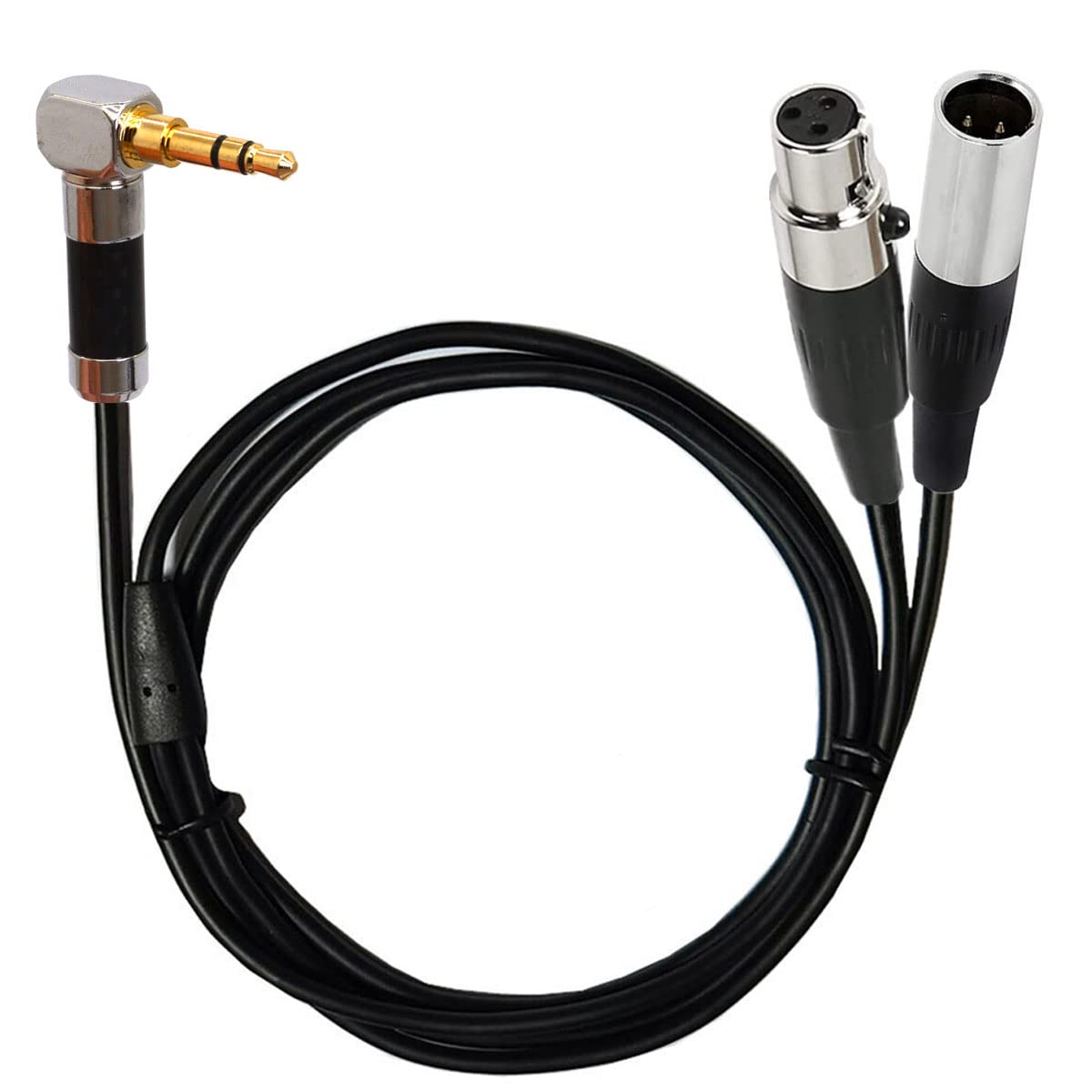 Mini XLR 3Pin Jack da 3,5 mm a Mini XLR 3,5 mm femmina per BM800 PC Mixer per cuffie Microfono Amplificatore per fotocamera stereo 0,5 m 50 cm  44
