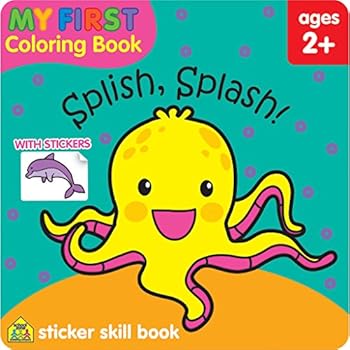 Paperback My First Coloring Book Splish, Splash!: Splish, Splash! Book