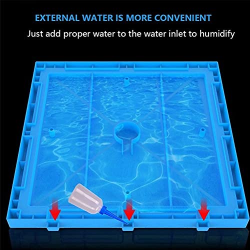 CHICTI Brutmaschine Vollautomatisch Inkubator Hühner 320 Eir Automatisches Eierdrehen Eingebauter Eierkerzen for Hühner… – Bild 7