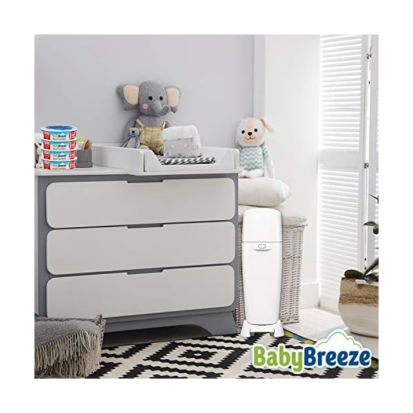 BabyBreeze Nachfüllbeutel für Windeleimer Genie, 2240 Stück (8 Stück) – Bild 9