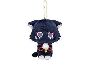 Genshin Impact Wanderer: Fairytale Cat Series Plushie Keychain - Sad