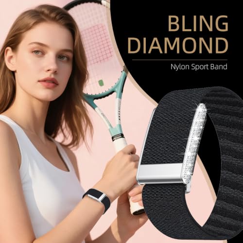 Ookids Diamond Nylon Sport Band Compatible for Whoop 5.0 Bands One Peak by Ookids - Used condition - Image 2