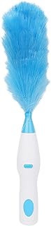 Electric Feather Duster, Compact Static Duster - 180Â° Bendable Electric Feather Duster Window Blinds Furniture Cleaning Tool, Microfiber Duster, Feather Dusters for Cleaning, Dust Cleaner