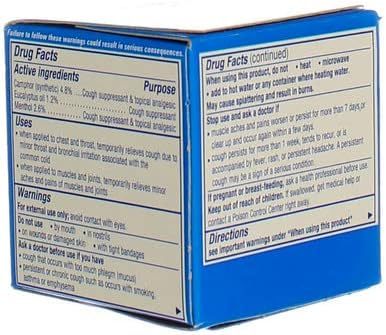 Vicks Vaporub Ointment, 1.76 Oz by Vicks (Pack of 2) image 6 of 8 B075FWCNC1