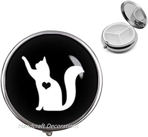Pastillero para gatos y gatos diseño de gato