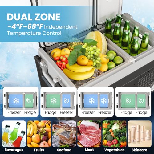 Garveetech 8GNPC2FGVVYHMB3XCS4T1Q7Q 12 Volt 40 Quart Portable Freezer Electric Cooler Car Refrigerator thumb #1