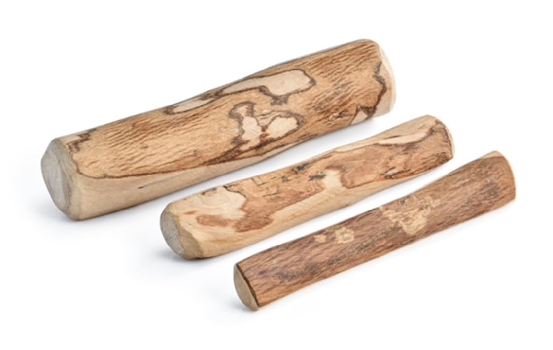 Maltbys' Stores 1904 LimitedMedium Olive Wood Chew Stick (Pack of 1) - 100% Natural Dental Treat- Long Lasting SLCP