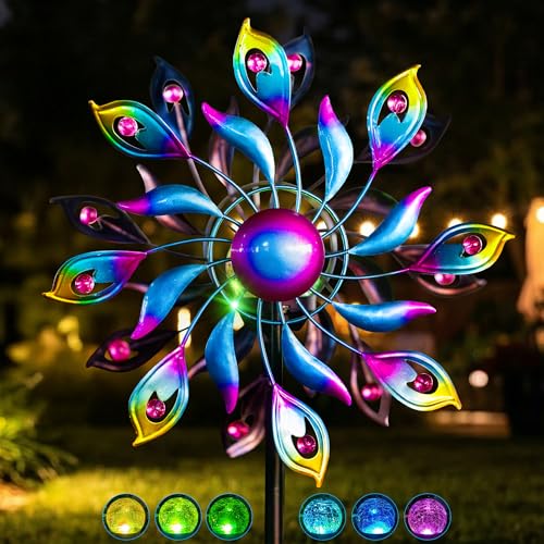 XPSCOCO 52-inch Solar Wind Spinner product image