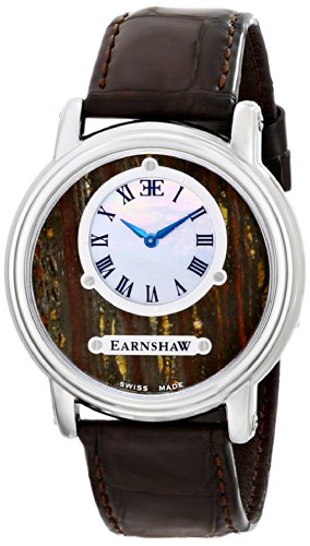 Thomas Earnshaw ES-0027-03 - Reloj analógico de Cuarzo Suizo, Color marrón