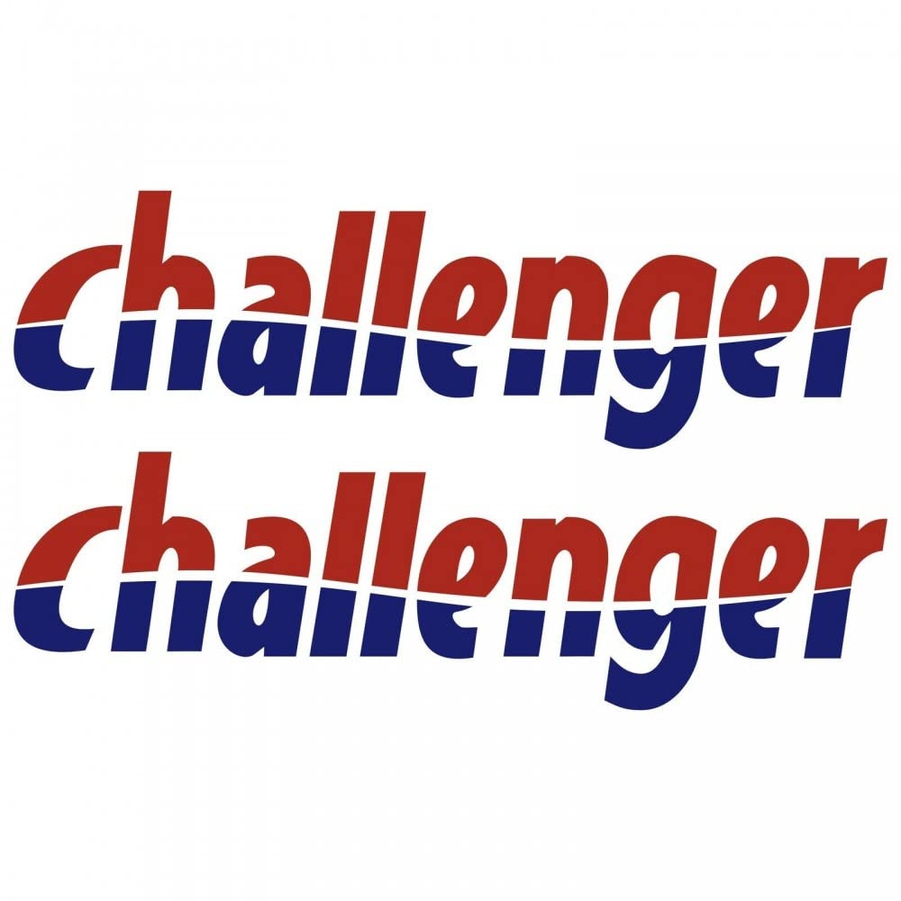 Autocollants camping-car Challenger pour masquer les rayures et rénover la carrosserie