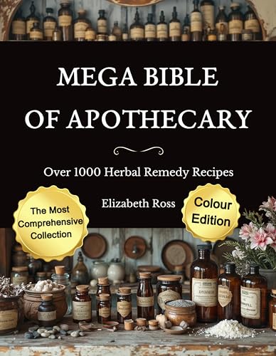 Mega Bible of Apothecary: Over 1000 Herbal Remedy Recipes