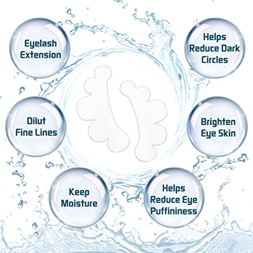 50 Paio Patch Occhi Extension Ciglia Cerotti Gel