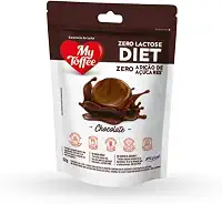 Caramelo My Toffee Zero Lactose Diet Chocolate Riclan 52g chocolate zero adição de açúcar