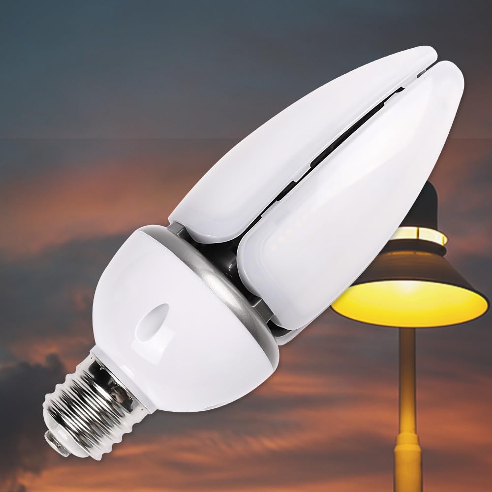 Amazon | LED 水銀灯 E39 LEDコーンライト 60W 水銀灯400W相当 電球色