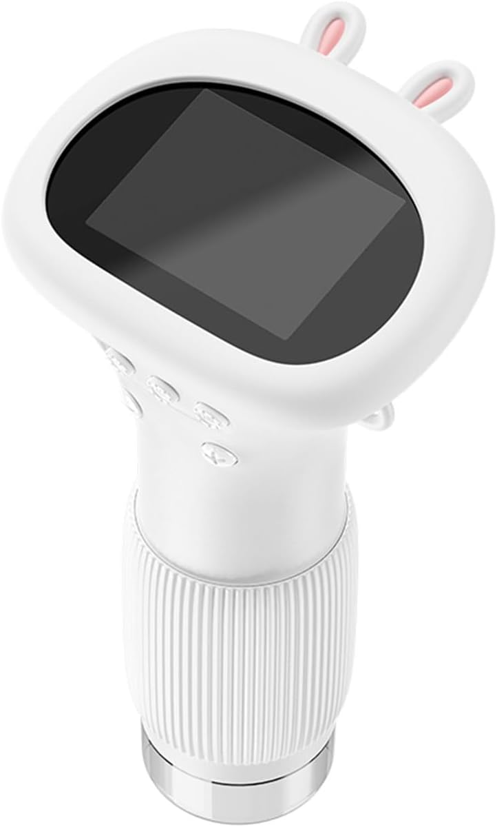 Lens Microscope Toy, Magnifier, 2" IPS Screen 1000x Handheld Digital Microscopes HD Pocket Portable Microscopes with Adjustable Light，HD Portable Digiscope with Photo/Video (Orange)