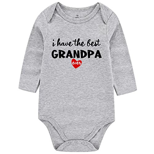 Image of shlrzy Grandma baby announcement Newborn Baby Boy Clothes Funny Baby Bodysuits for Girls