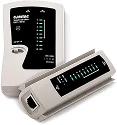 Testador de Cabos Rj45 E Rj11 Comtac 9220