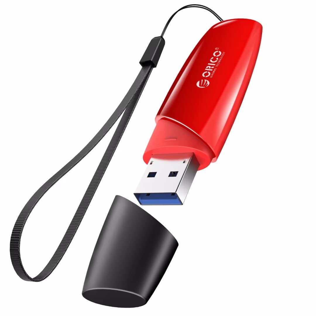 ORICO405 MB/s Flash Drive 64GB, Memory Stick USB3.2 Reading Thumb Drive with Keychain USB Flash Drive Metal USB Drive Data Storage Compatible with Computer/Laptop（UFSD）
