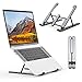 Produktbild Laptop Stand, Multi-Stufe Laptop Stander, Tragbar Laptop Halterung HöHenverstellbarer BelüFteter Notebook StäNder Schreibtisch ZubehöR Kompatibel mit MacBook Pro/Air, Hp, Dell, Lenovo, Samsung, Acer
