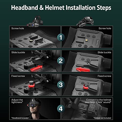 Digital Night Vision Binoculars for Hunting