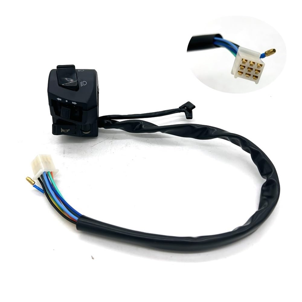 Pulsante interruttore manubri Interruttore Per Moto Da 7/8" 22 Mm, Manubrio, Clacson, Indicatori Di Direzione, Pulsanti Controllo Dei Fari Per Accessori CBR, Interruttori Avviamento