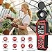 Light Meter Lux Foot Candles Meter 0~400,000 Lux Range, Large Backlit Display, Light Meter for Plants Luxmeter Light Meter Digital Illuminance Meter Handheld