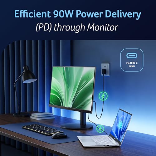 Image of acer Vero CB272K L2 27 Inch 4K UHD (3840x2160) IPS Monitor | USB-C 90W PD | HDMI /DP | HDR10 | 95% DCI-P3 | ErgoStand Tilt /Swivel /Pivot /Height | FreeSync | PIP /PBP | TUV Eye Care | DFR I Speakers