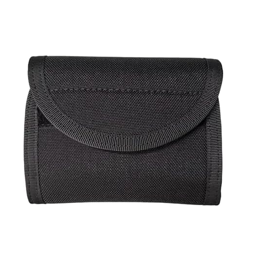 TACNEX Duty Glove Pouch Double Pockets Latex Disposable Exam Glove Holder Keeper Police EMS EMT Paramedic First Responders Firefighter Rescue for 1.5"-2.25" Duty/Utility/Tacitical/Regular Belt