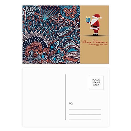 Cartes postales animal Noël et texture pour ne plus manquer de support de vœux