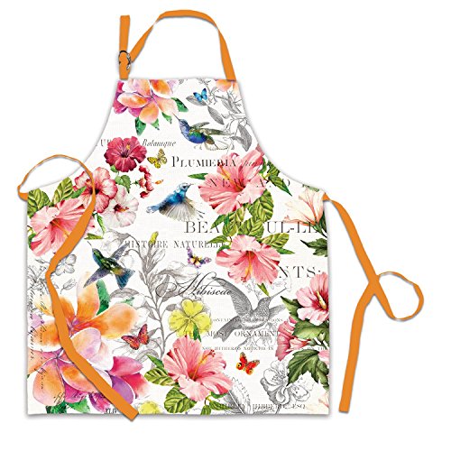 Michel Design Works Cotton Chef Apron, Paradise