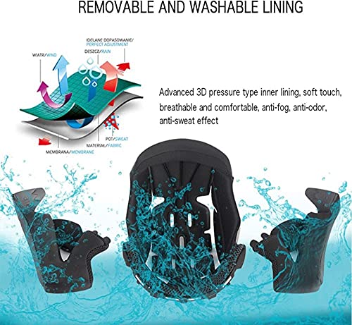 Mezza Casco da Moto Bluetooth con Doppia Visiera