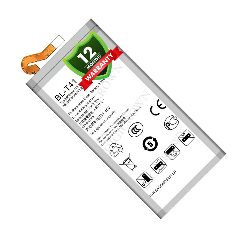 Image of Original BL-T41 Battery Compatible for LG G8 ThinQ (LM-G820, LM-G820N, LM-G820QM, LMG820QM7, LMG820UM0, LMG820UM1, LMG820UM2, LM-G820UMB) - (3500mAh) - 1 Year Warranty