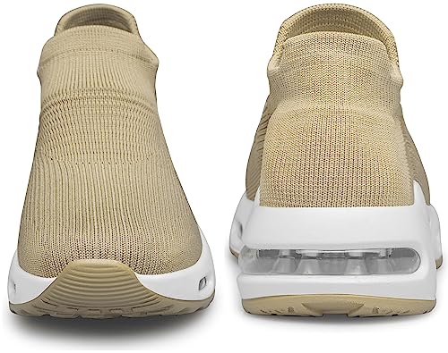 DOUSSPRT Womens Walking Shoes Slip on Sock Sneakers Lady Girls Nurse Mesh Air Cushion Platform Loafers Fashion Casual2