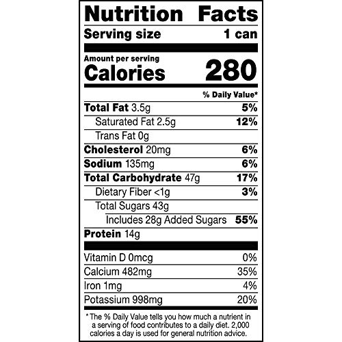 1850 By Folgers Coffee Mocha Flavored Iced Coffee Beverage, 15 Fluid Ounces (Pack of 12), Ready To Drink - Thumbnail 3
