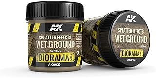 AK Interactive Diorama AK8029 Wet Ground Splatter Effect Acrylic Paint 100ml